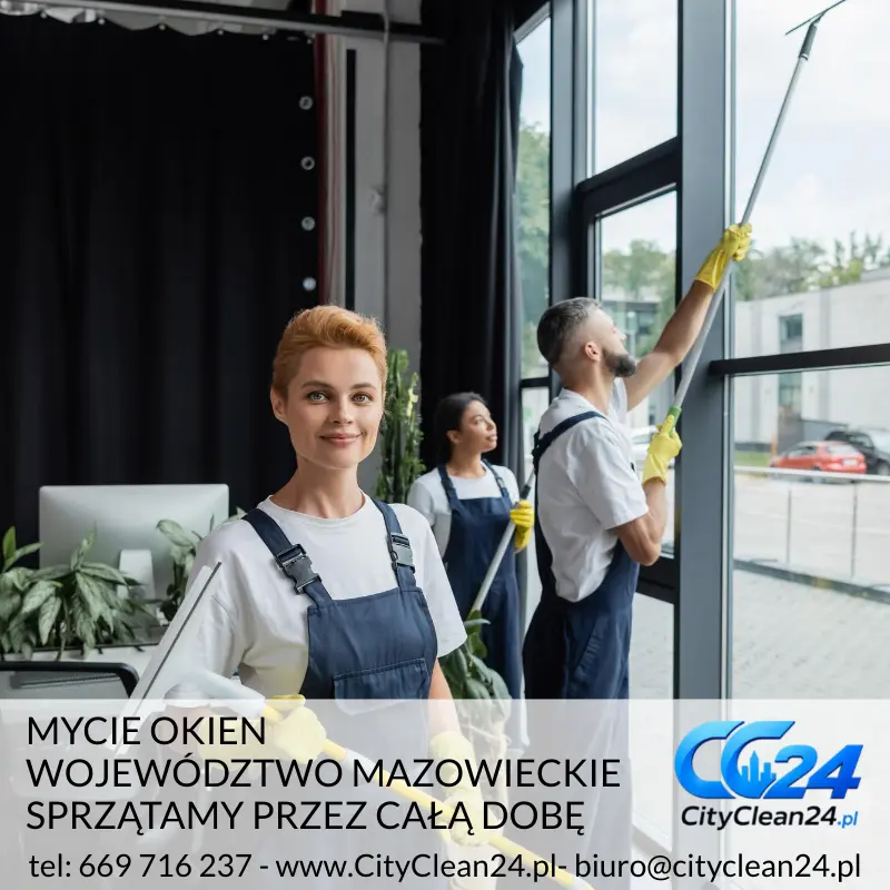 mycie okien województwo mazowieckie